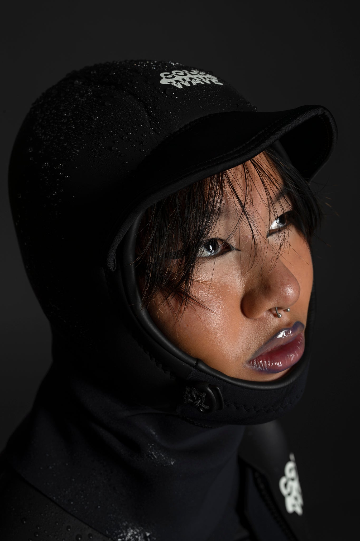 Cold Wave Hoodie Bonnet