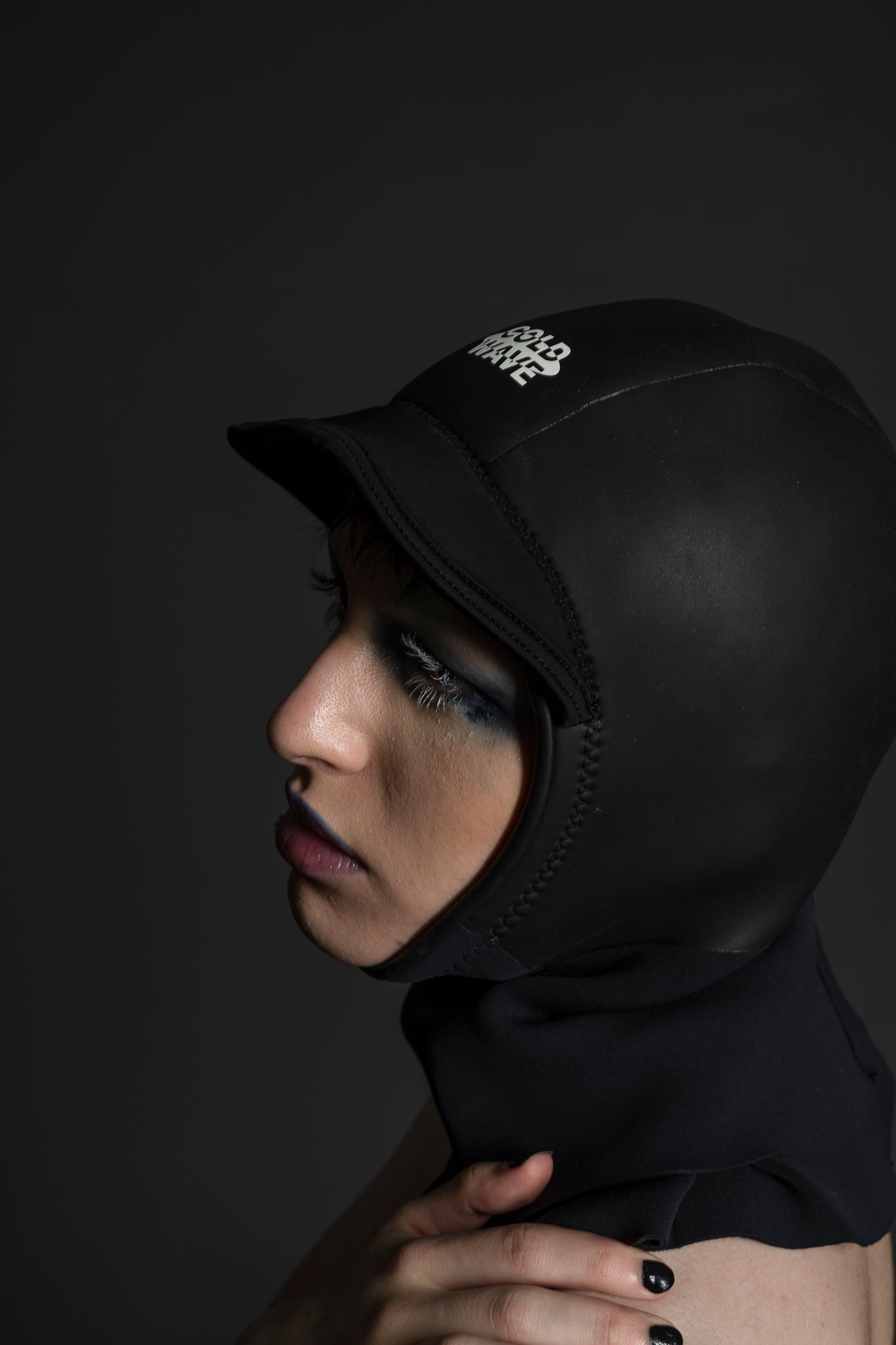 Cold Wave Hoodie Bonnet